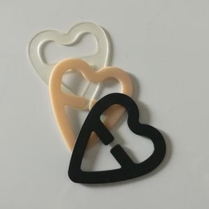Heart shaped bra strap buckle concealer